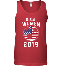 Load image into Gallery viewer, USA United States Women 2019 Soccer US Futbol Men's Tank Top

