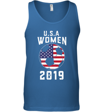 Load image into Gallery viewer, USA United States Women 2019 Soccer US Futbol Men's Tank Top
