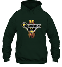 Load image into Gallery viewer, Star Trek DS9 Quark's Bar Vintage Logo Hooded Sweatshirt
