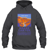 Load image into Gallery viewer, Grand Canyon National Park Centennial Logo Hooded Sweatshirt
