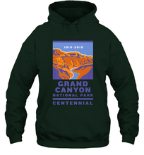 Load image into Gallery viewer, Grand Canyon National Park Centennial Logo Hooded Sweatshirt
