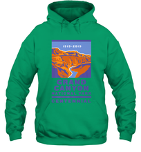 Load image into Gallery viewer, Grand Canyon National Park Centennial Logo Hooded Sweatshirt
