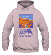 Load image into Gallery viewer, Grand Canyon National Park Centennial Logo Hooded Sweatshirt
