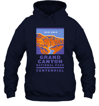 Load image into Gallery viewer, Grand Canyon National Park Centennial Logo Hooded Sweatshirt
