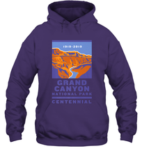 Load image into Gallery viewer, Grand Canyon National Park Centennial Logo Hooded Sweatshirt
