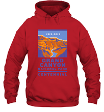 Load image into Gallery viewer, Grand Canyon National Park Centennial Logo Hooded Sweatshirt
