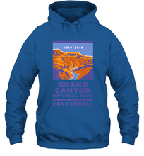 Load image into Gallery viewer, Grand Canyon National Park Centennial Logo Hooded Sweatshirt

