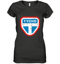 Load image into Gallery viewer, The Expanse Tycho Station Logo Women's V-Neck T-Shirt
