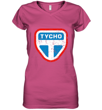Load image into Gallery viewer, The Expanse Tycho Station Logo Women's V-Neck T-Shirt
