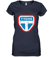 Load image into Gallery viewer, The Expanse Tycho Station Logo Women's V-Neck T-Shirt
