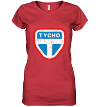 Load image into Gallery viewer, The Expanse Tycho Station Logo Women's V-Neck T-Shirt
