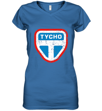 Load image into Gallery viewer, The Expanse Tycho Station Logo Women's V-Neck T-Shirt
