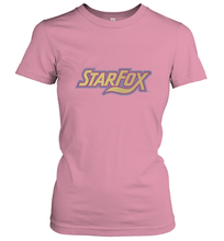 Load image into Gallery viewer, Star fox Vintage Distressed Game Logo Women's T-Shirt
