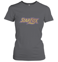 Load image into Gallery viewer, Star fox Vintage Distressed Game Logo Women's T-Shirt
