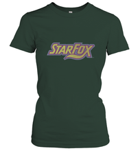 Load image into Gallery viewer, Star fox Vintage Distressed Game Logo Women's T-Shirt
