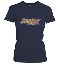 Load image into Gallery viewer, Star fox Vintage Distressed Game Logo Women's T-Shirt
