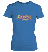 Load image into Gallery viewer, Star fox Vintage Distressed Game Logo Women's T-Shirt
