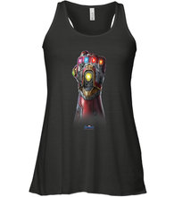 Load image into Gallery viewer, Marvel Avengers Endgame Infinity Stone Gauntlet Color Logo Women's Racerback Tank
