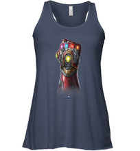 Load image into Gallery viewer, Marvel Avengers Endgame Infinity Stone Gauntlet Color Logo Women's Racerback Tank
