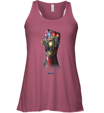 Load image into Gallery viewer, Marvel Avengers Endgame Infinity Stone Gauntlet Color Logo Women's Racerback Tank
