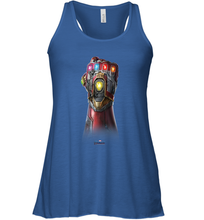 Load image into Gallery viewer, Marvel Avengers Endgame Infinity Stone Gauntlet Color Logo Women's Racerback Tank
