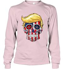 Load image into Gallery viewer, Trump sugar skull Long Sleeve T-Shirt
