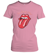 Load image into Gallery viewer, Mens The Rolling Stones Script Tongue Logo Women's T-Shirt
