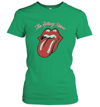 Load image into Gallery viewer, Mens The Rolling Stones Script Tongue Logo Women's T-Shirt
