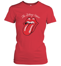 Load image into Gallery viewer, Mens The Rolling Stones Script Tongue Logo Women's T-Shirt

