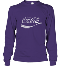 Load image into Gallery viewer, Coca Cola Vintage White Enjoy Logo Long Sleeve T-Shirt
