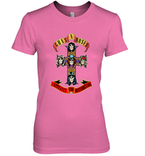 Load image into Gallery viewer, Guns N' Roses Classic Cross Logo Women's Premium T-Shirt
