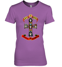 Load image into Gallery viewer, Guns N' Roses Classic Cross Logo Women's Premium T-Shirt
