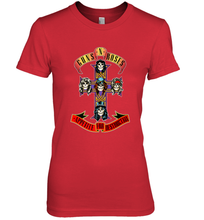 Load image into Gallery viewer, Guns N' Roses Classic Cross Logo Women's Premium T-Shirt
