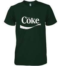 Load image into Gallery viewer, Coca Cola Vintage Enjoy Coke White Logo Men's Premium T-Shirt
