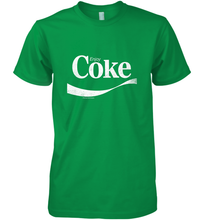 Load image into Gallery viewer, Coca Cola Vintage Enjoy Coke White Logo Men's Premium T-Shirt
