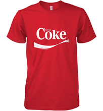 Load image into Gallery viewer, Coca Cola Vintage Enjoy Coke White Logo Men's Premium T-Shirt
