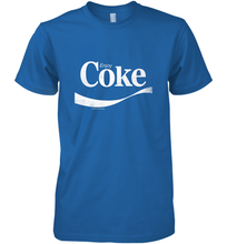 Load image into Gallery viewer, Coca Cola Vintage Enjoy Coke White Logo Men's Premium T-Shirt
