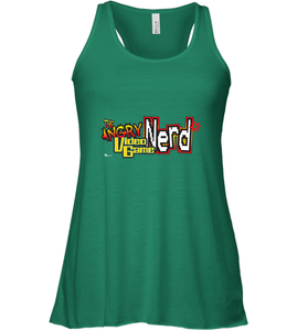 Cinemassacre Angry Video Game Nerd Logo Women's Racerback Tank