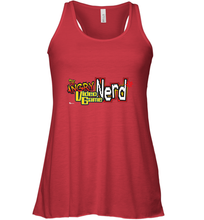 Load image into Gallery viewer, Cinemassacre Angry Video Game Nerd Logo Women&#39;s Racerback Tank
