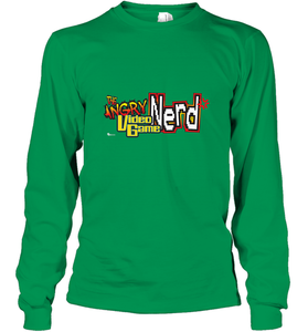 Cinemassacre Angry Video Game Nerd Logo Long Sleeve T-Shirt