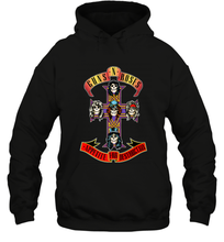 Load image into Gallery viewer, Guns N' Roses Classic Cross Logo Hooded Sweatshirt
