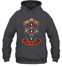 Load image into Gallery viewer, Guns N' Roses Classic Cross Logo Hooded Sweatshirt
