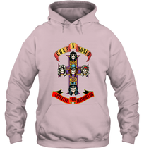 Load image into Gallery viewer, Guns N' Roses Classic Cross Logo Hooded Sweatshirt
