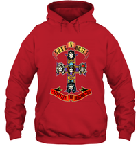 Load image into Gallery viewer, Guns N' Roses Classic Cross Logo Hooded Sweatshirt
