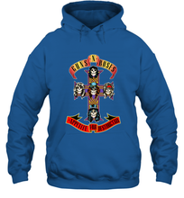 Load image into Gallery viewer, Guns N' Roses Classic Cross Logo Hooded Sweatshirt

