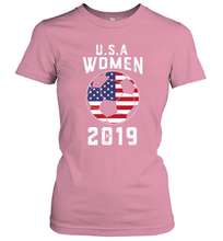 Load image into Gallery viewer, USA United States Women 2019 Soccer US Futbol Women's T-Shirt
