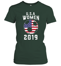 Load image into Gallery viewer, USA United States Women 2019 Soccer US Futbol Women's T-Shirt
