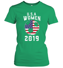 Load image into Gallery viewer, USA United States Women 2019 Soccer US Futbol Women's T-Shirt
