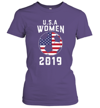 Load image into Gallery viewer, USA United States Women 2019 Soccer US Futbol Women's T-Shirt
