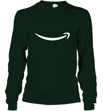 Load image into Gallery viewer, Smile Shirt  White Logo Long Sleeve T-Shirt
